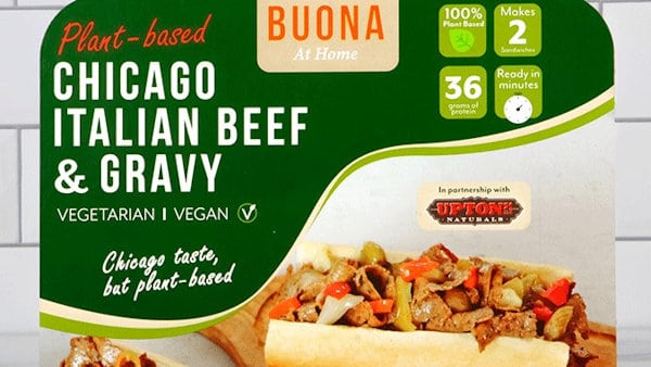 Buona Vegan Beef Sandwiches