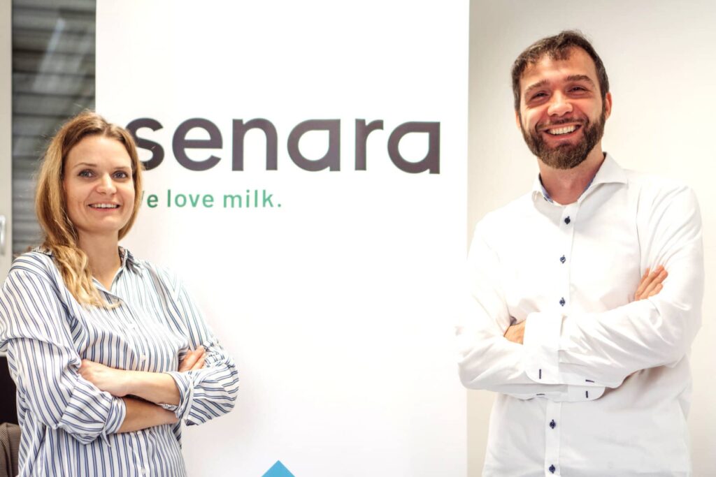 Dr. Svenja-Dannewitz (L) and Dr. Philipp-Prosseda, founders of Senara
