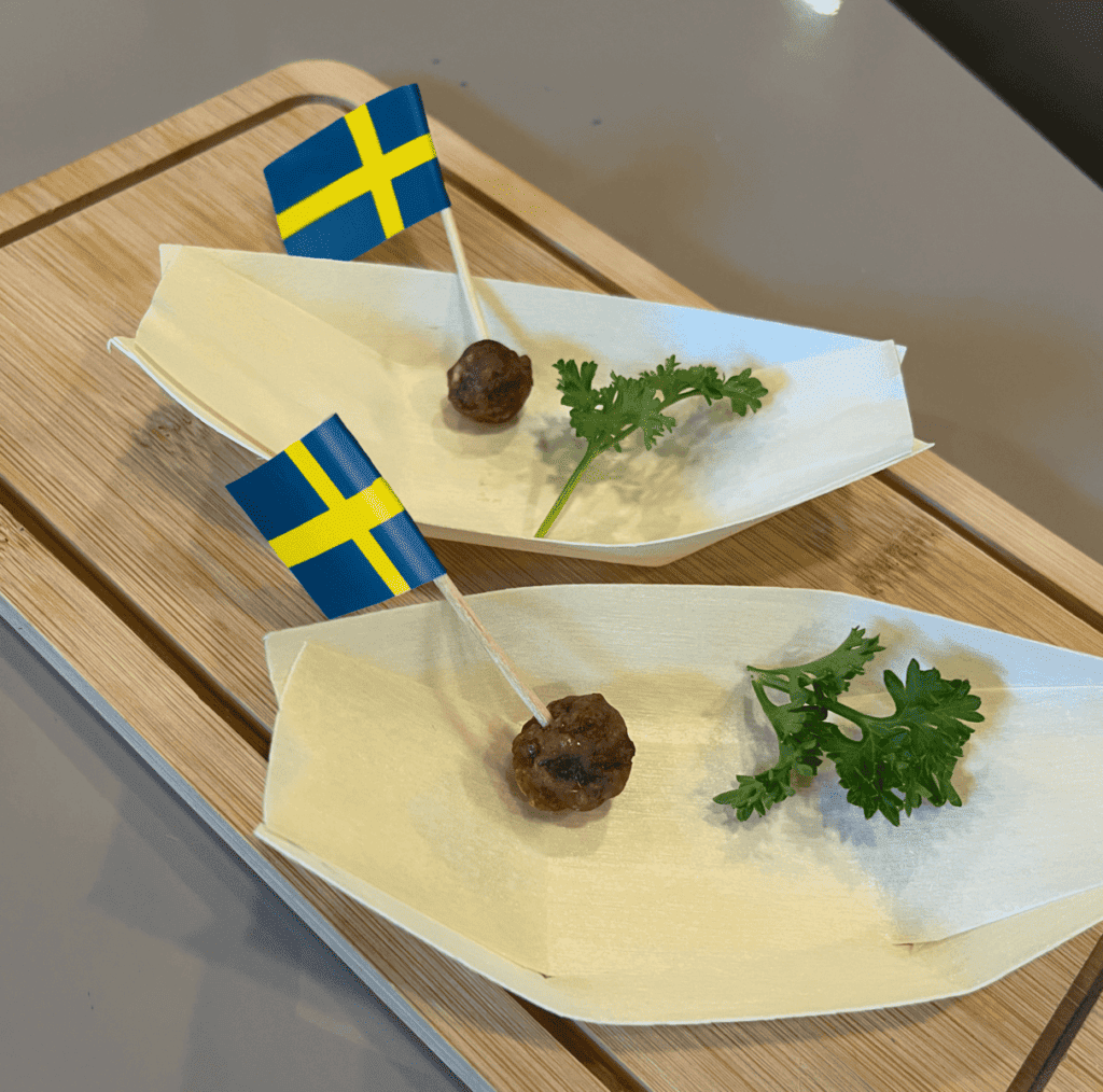Cultivated meatballs developed by Swedish startup Re:meat