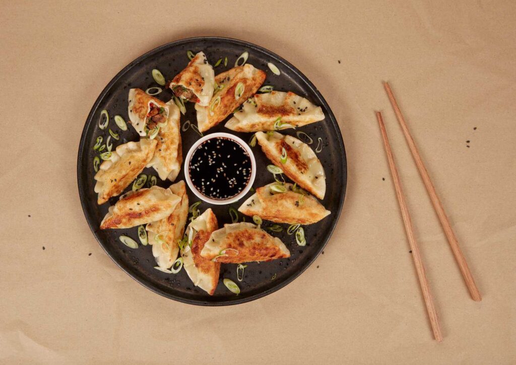 Ivy Farm Gyoza dish