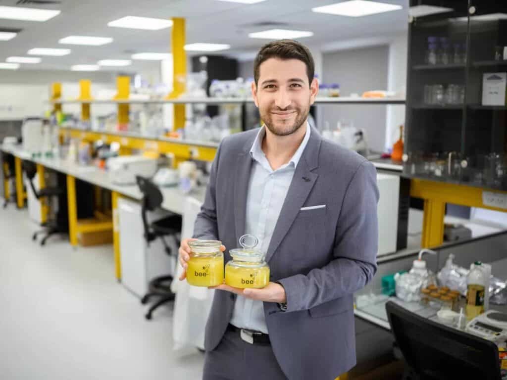 Bee-io honey CEO Ofir Dvash