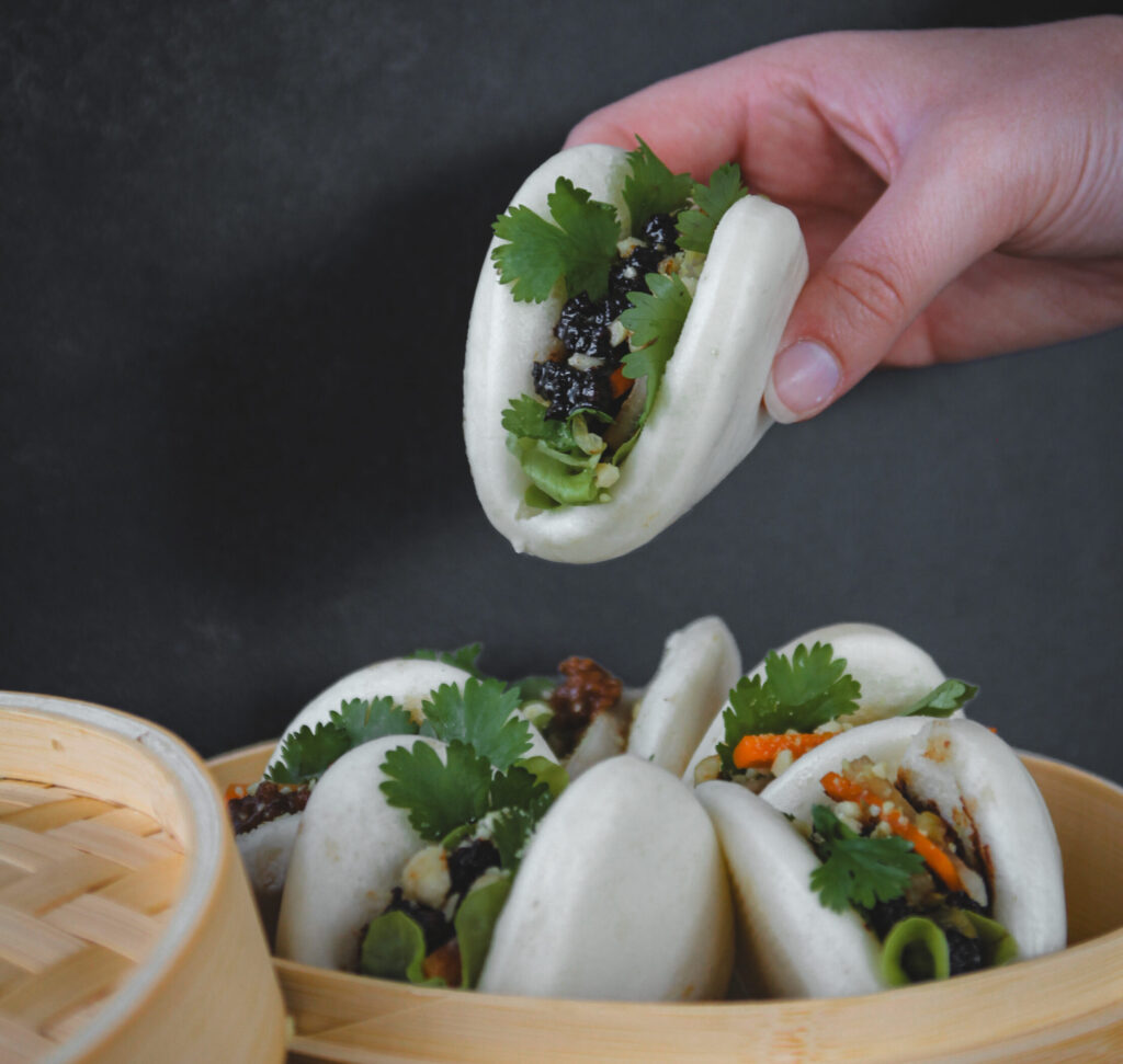 Magic Valley introduces new cultivated pork bao buns at public tasting