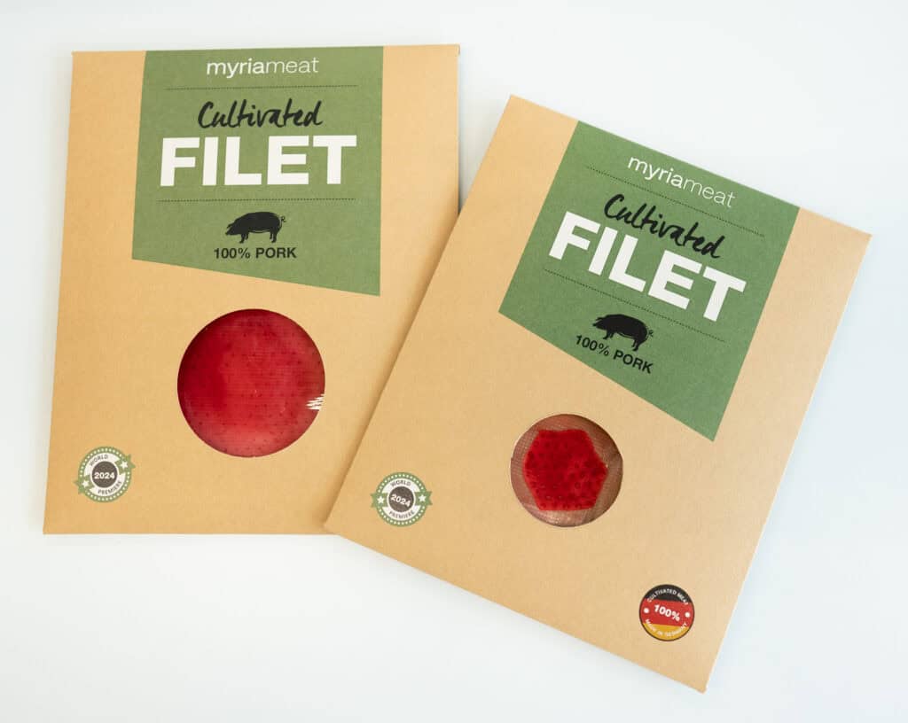 MyriaMeat Unveils Cultivated Pork Fillet Made 100% from Cells