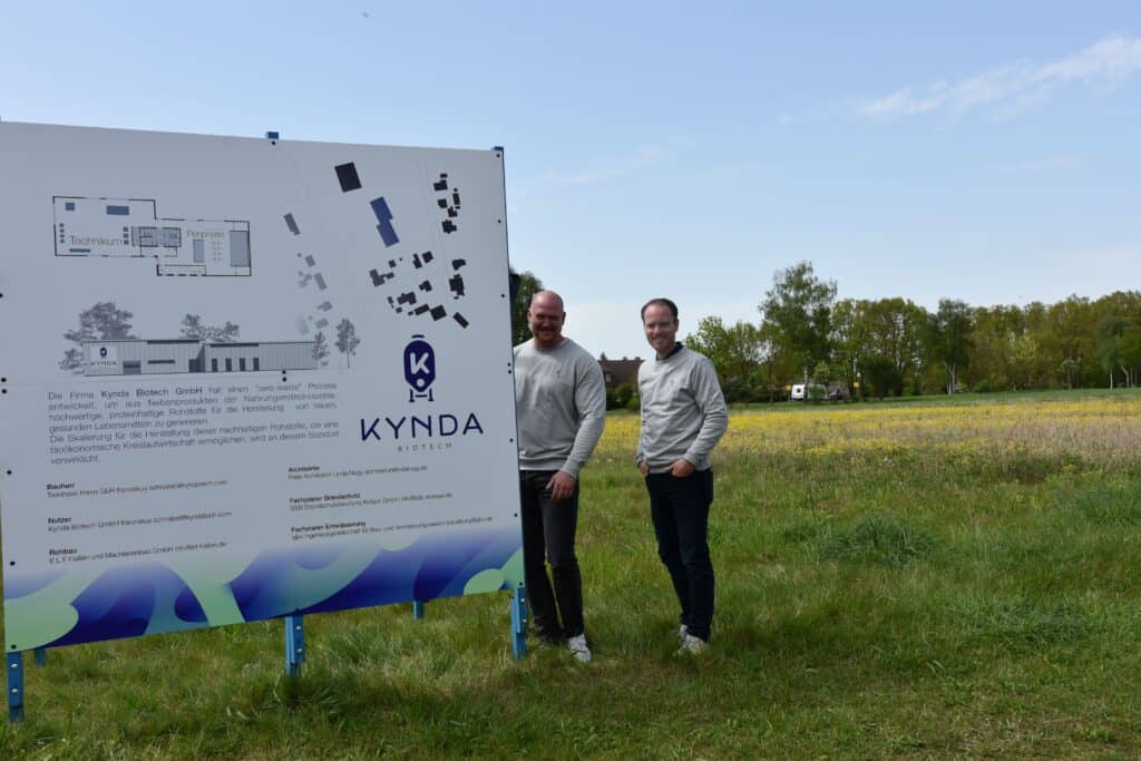 German B2B biotech Kynda announces that it has commenced the construction of a large-scale facility for mycoprotein near Hamburg, Germany. 