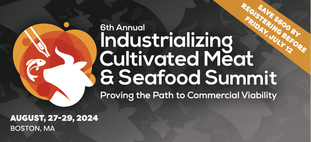 6th Industrializing Cultivated Meat & Seafood Summit-banner