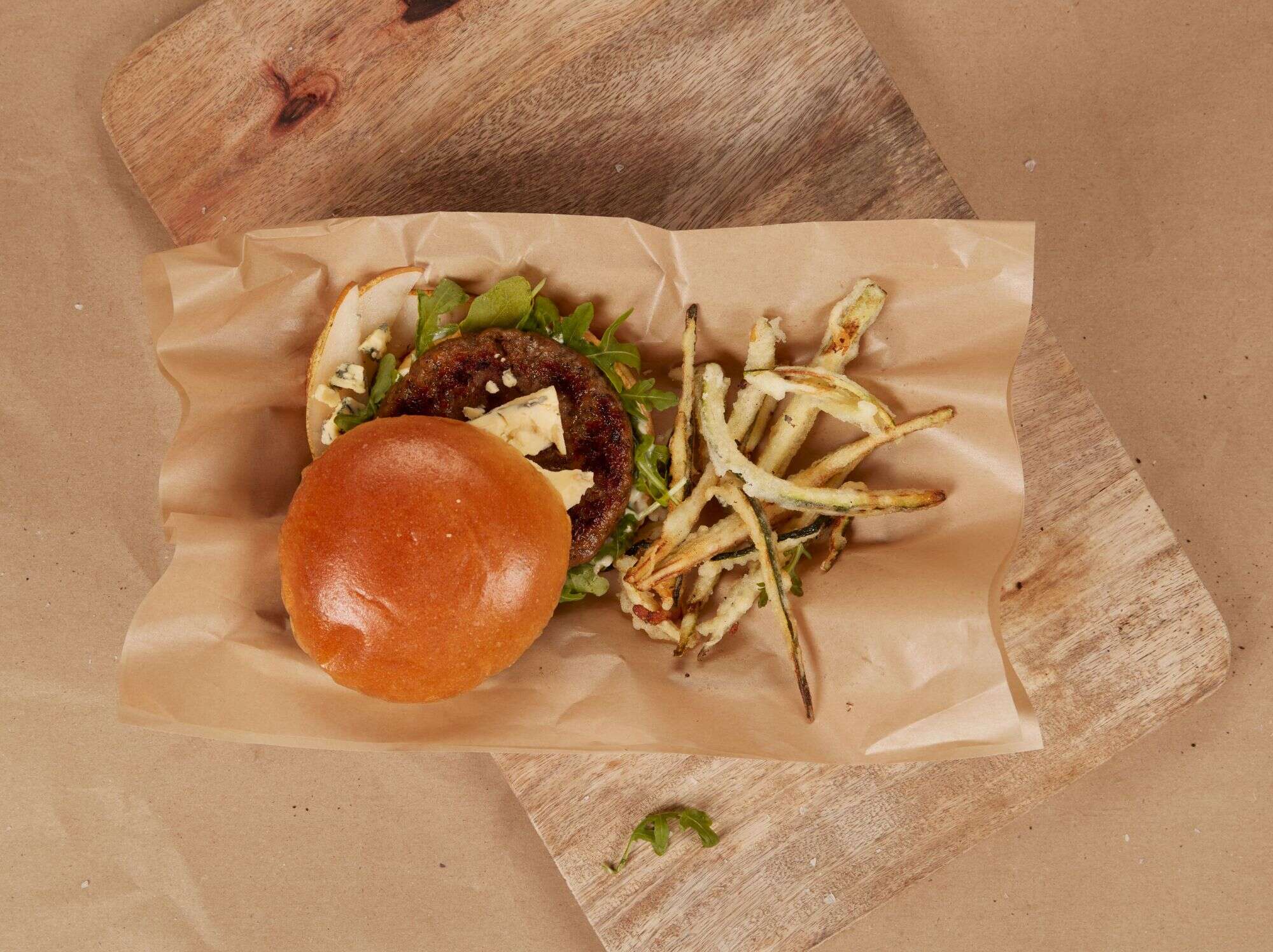 Cultivated burger by Ivy Farm