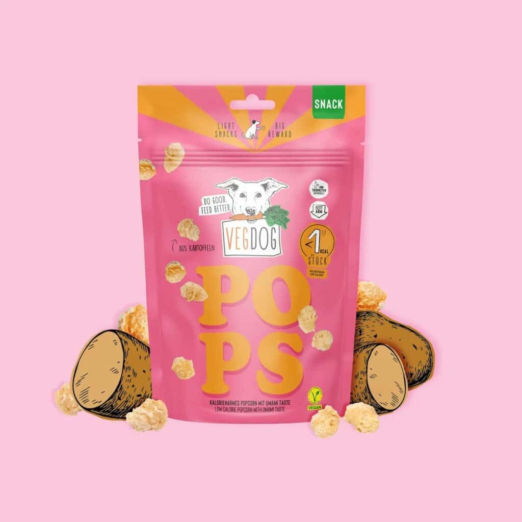 Packshot vegdog pops