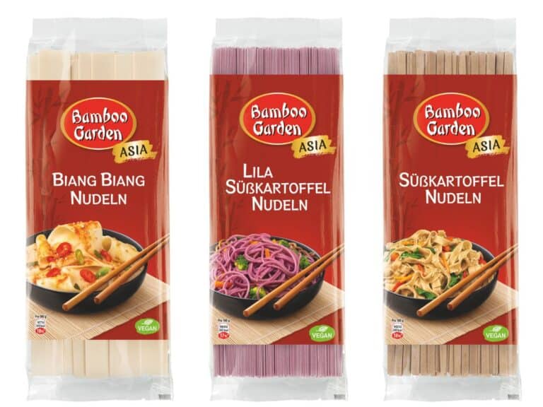 Packshots veganes bamboo garden nudelsortiment