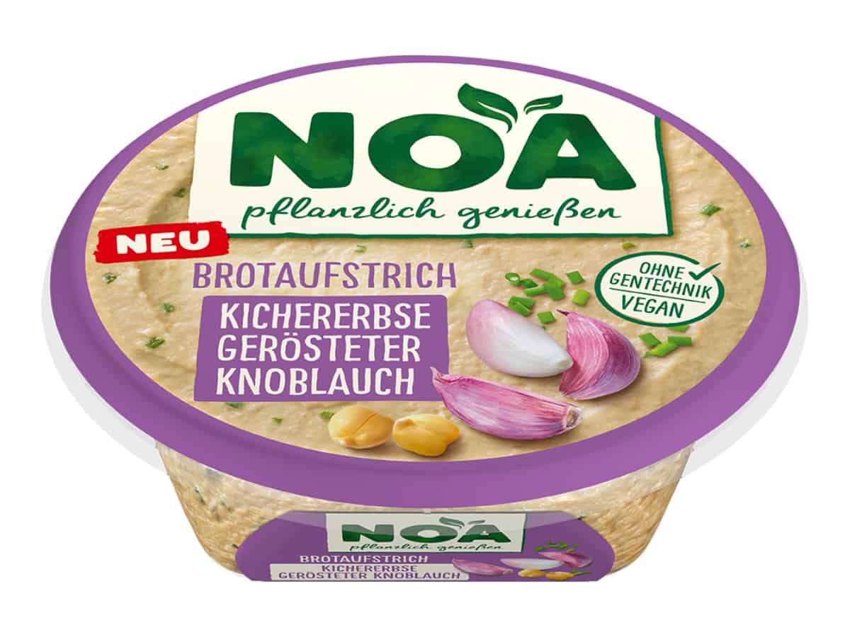 Packshot NOA Kichererbse Geroesteter Knoblauch