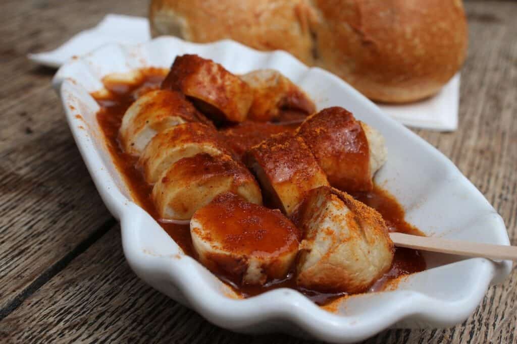 Vegan Currywurst
