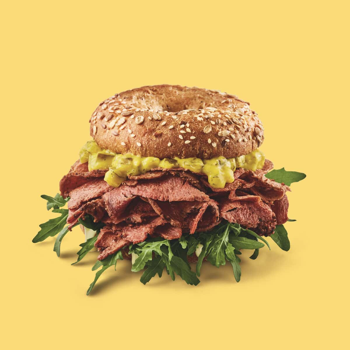 Pastrami bagel