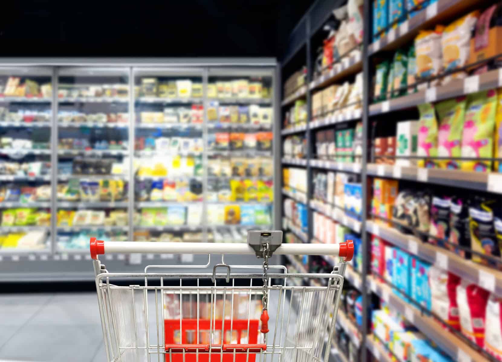 Supermarkt discounter einzelhandel einkaufen