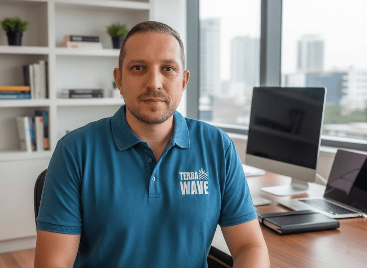 Terra wave founder alexandru jeican. © terra wave