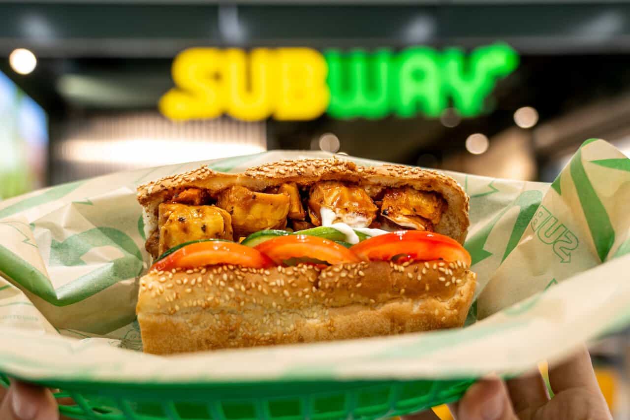 Veganes planted teriyaki sandwich von subway schweiz