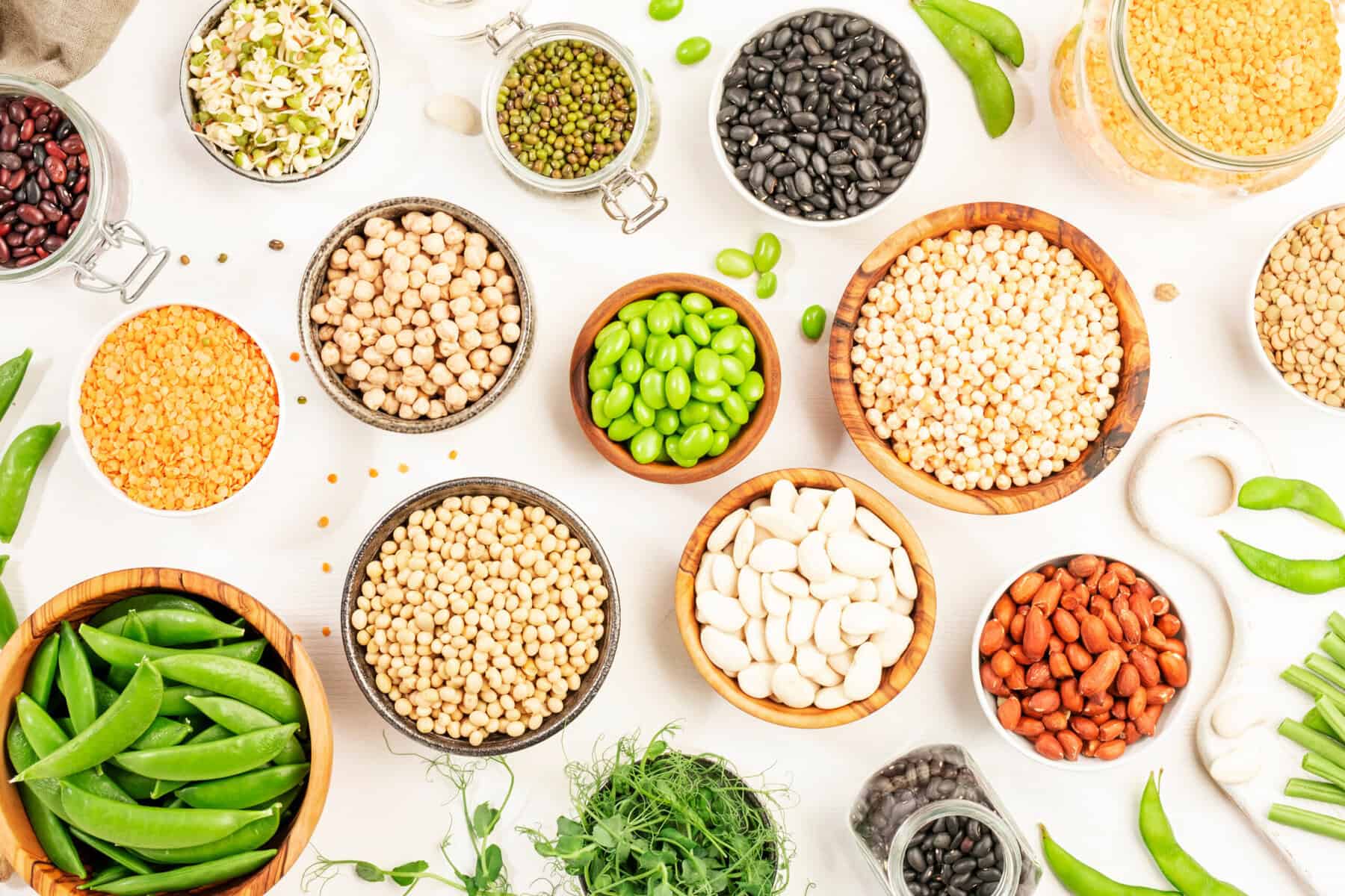 kulturpflanzen huelsenfruechte leguminosen bohnen erbsen landwirtschaft anbau ernaehrung scaled