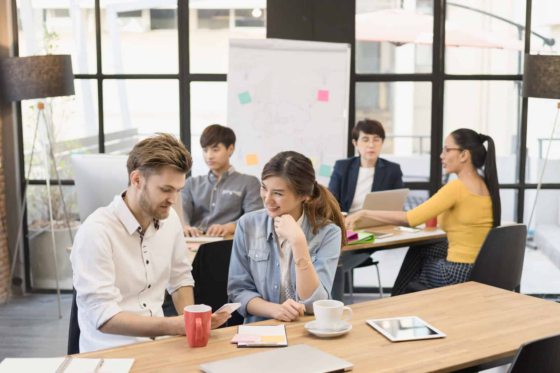Arbeitsplatz unternehmen firma