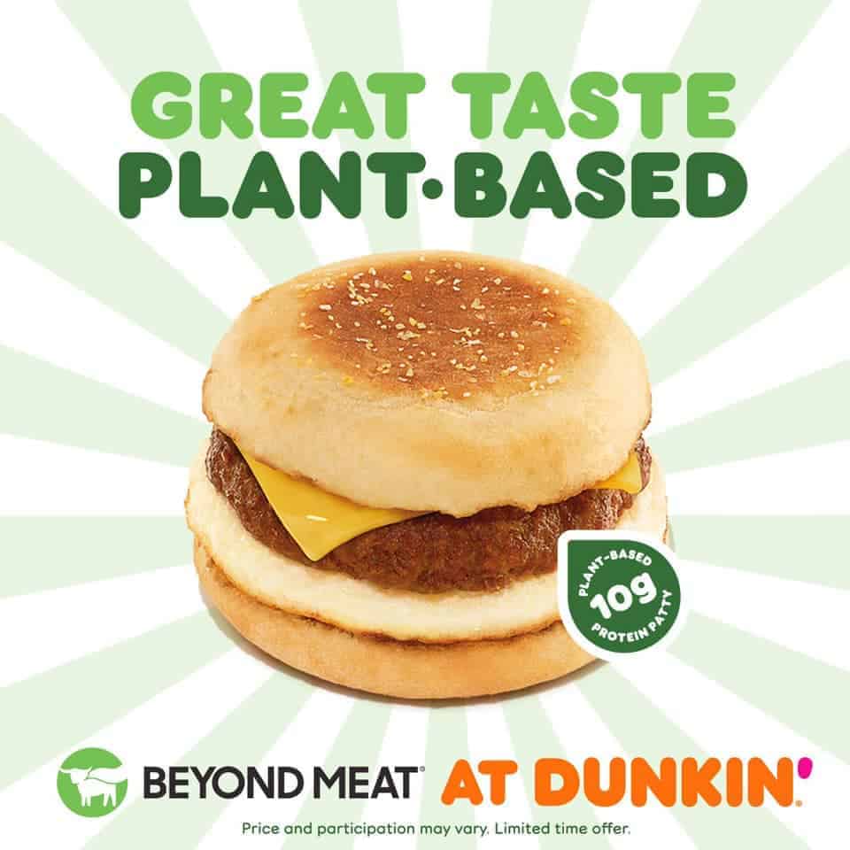 © Dunkin' beyond meat