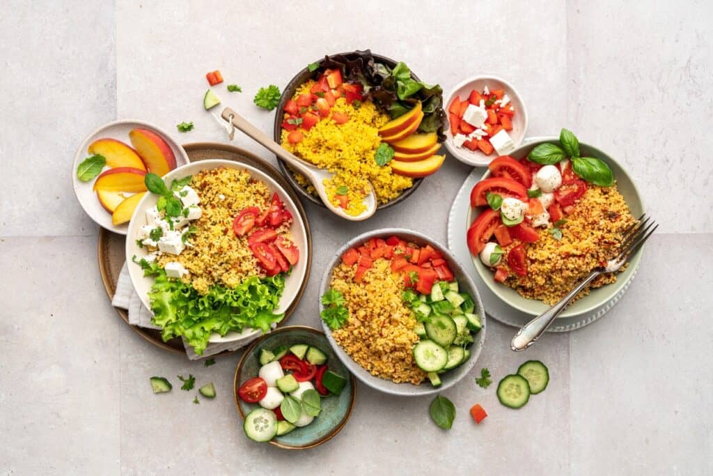 Bauck mühle couscous bowls © bauck gmbh