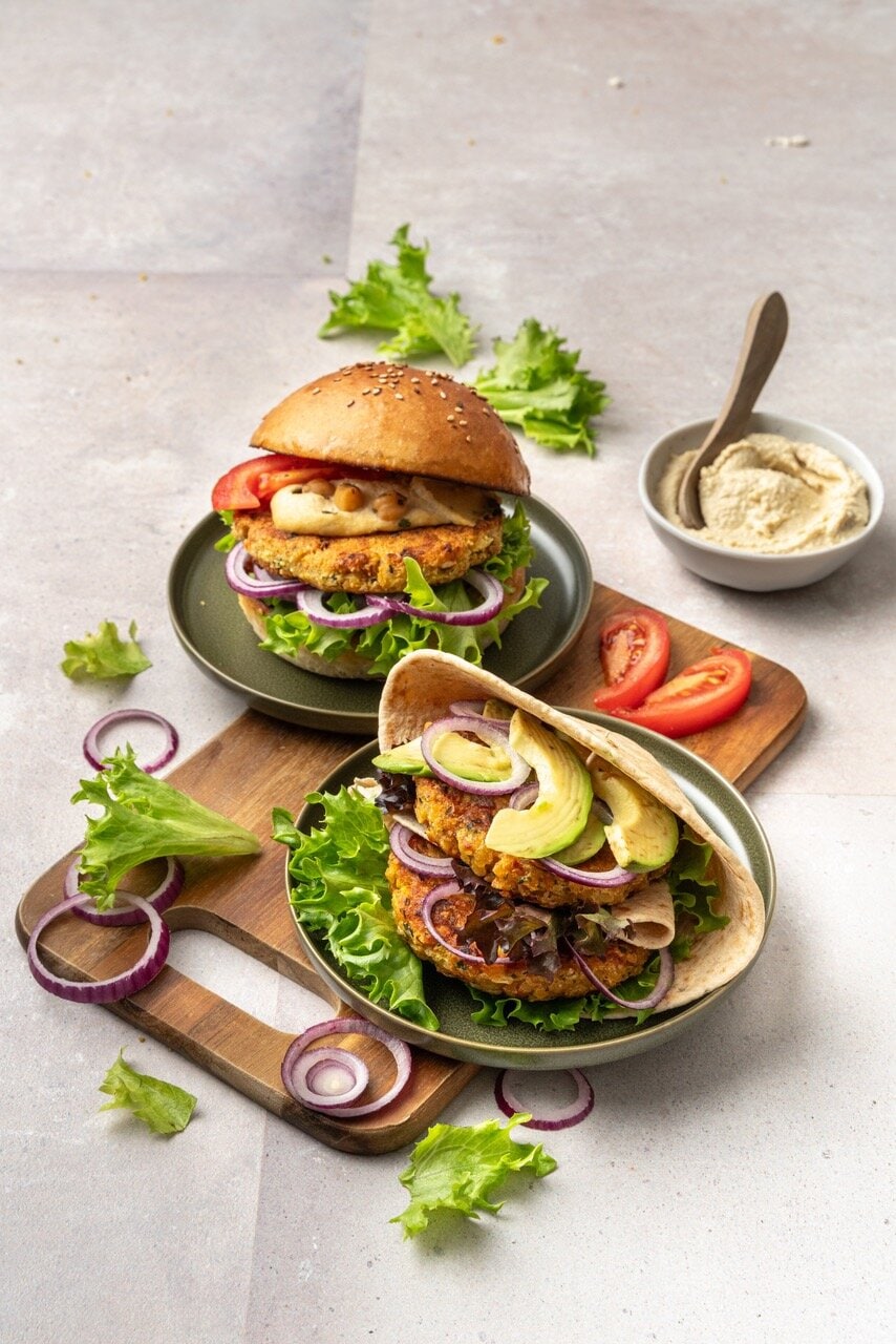 Bauck mühle veggie-burger © bauck gmbh