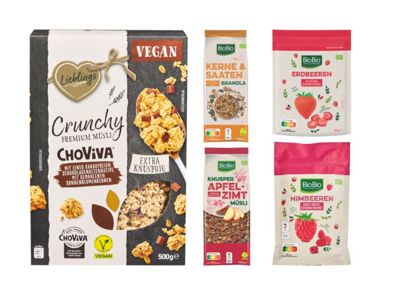 Packshots neue pflanzliche produkte bei netto
