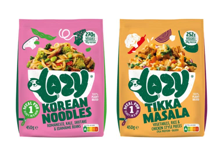 Packshots lazy tikka masala und korean noodles