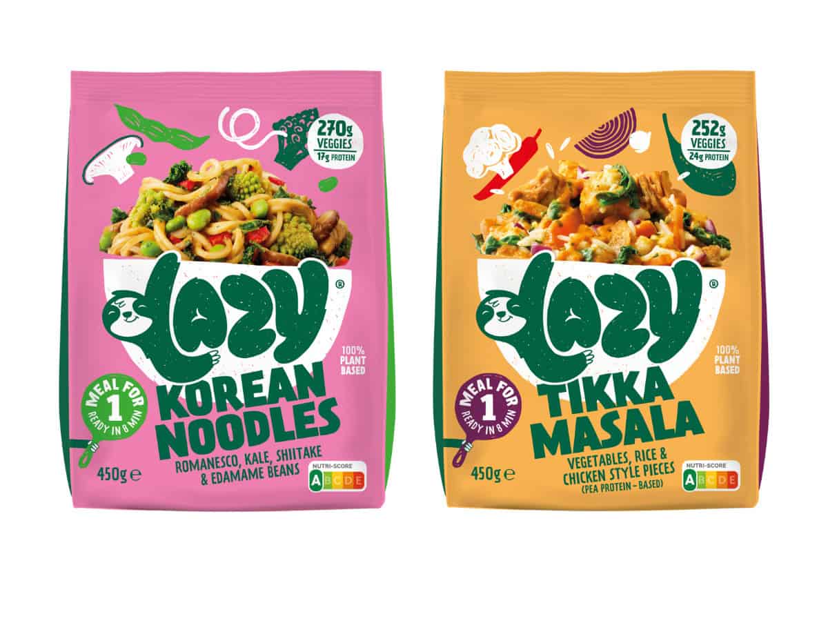Packshots lazy tikka masala und korean noodles