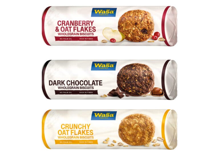 Wasa biscuits packshots