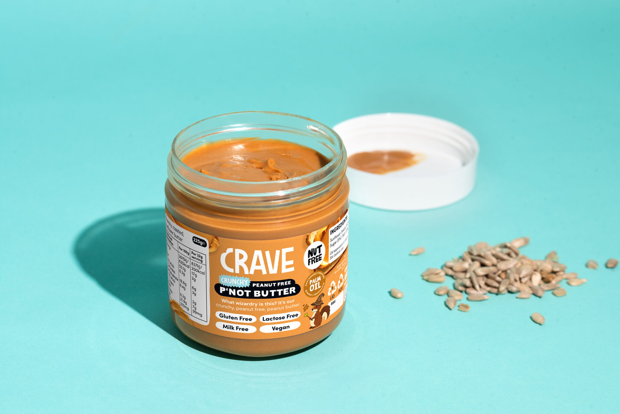 CRAVE Launches NutFree Alternative to Peanut Butter vegconomist