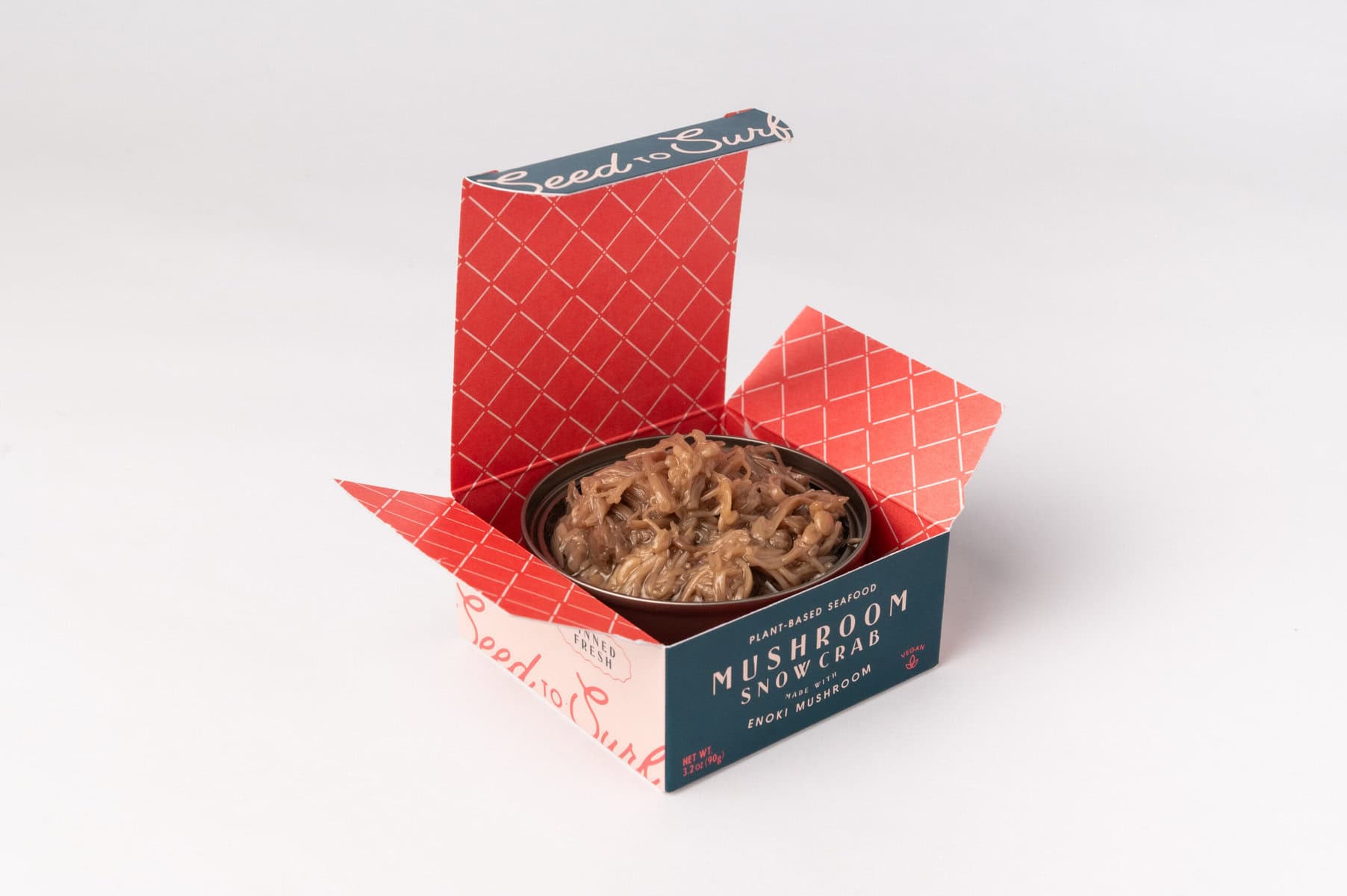 SeedToSurf mushroom snow crab pack shot