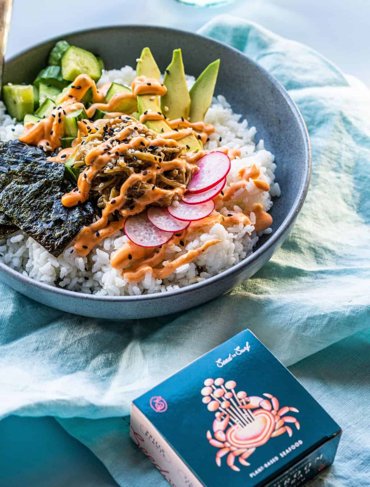 Seed to Surf poke bowl