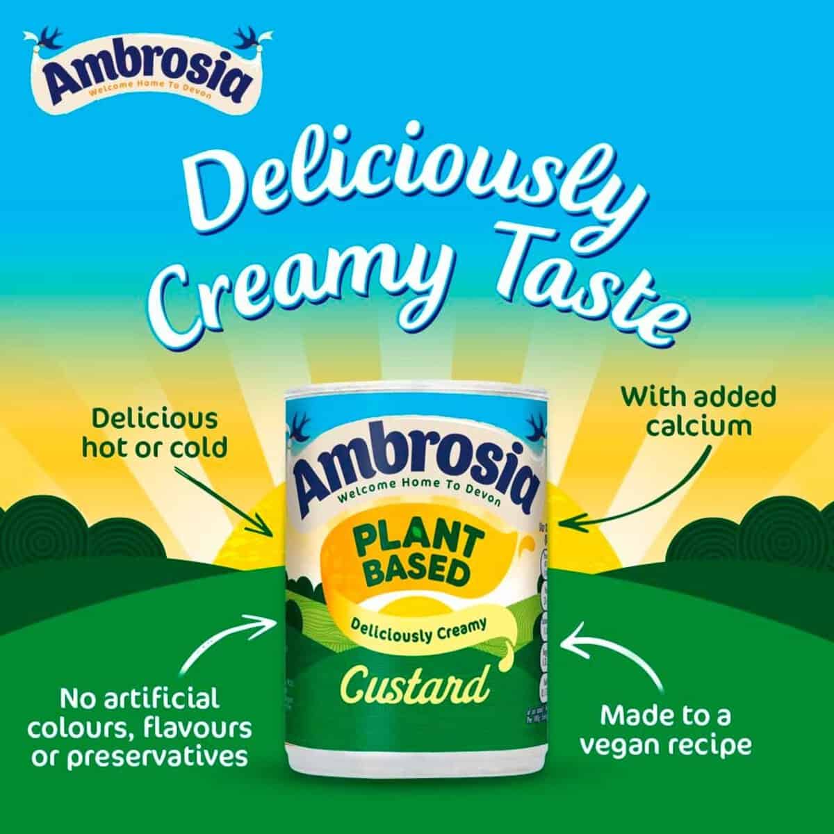 Ambrosia Launches Deliciously Creamy Plant Based Custard ambrosia-launches-deliciously-creamy-plant-based-custard