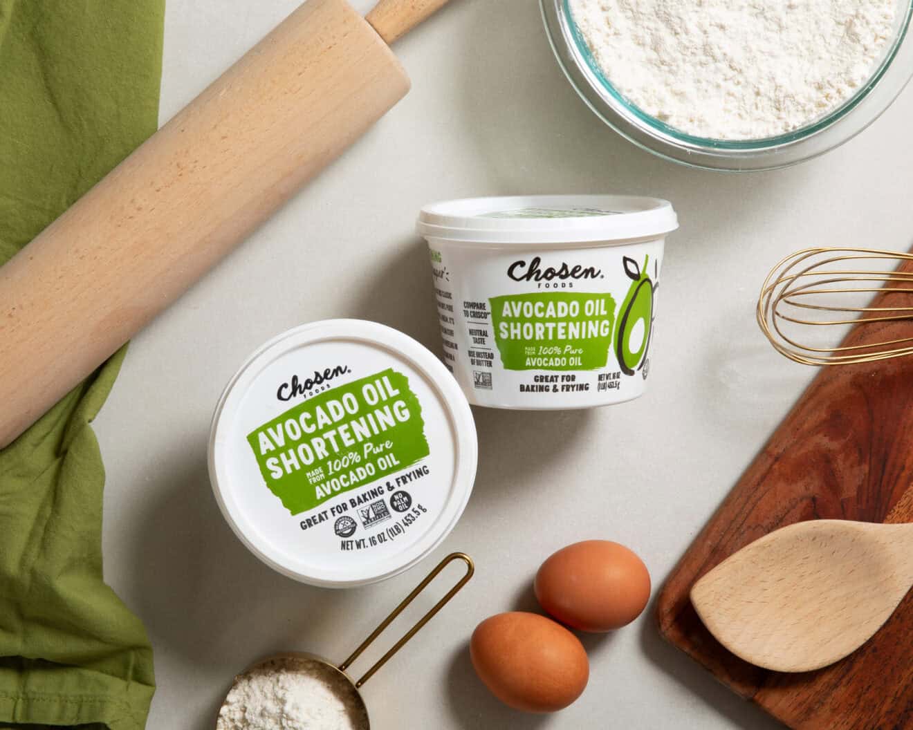 Chosen Foods Debuts New Baking Essential: Avocado Oil Shortening ...