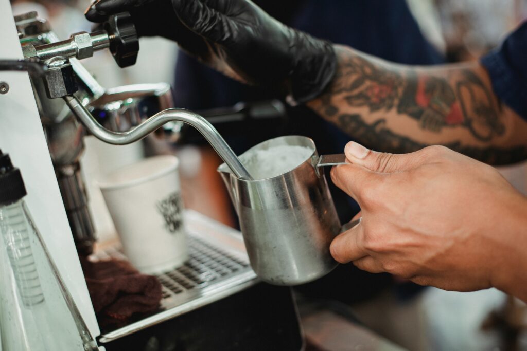 Coffee milk stock