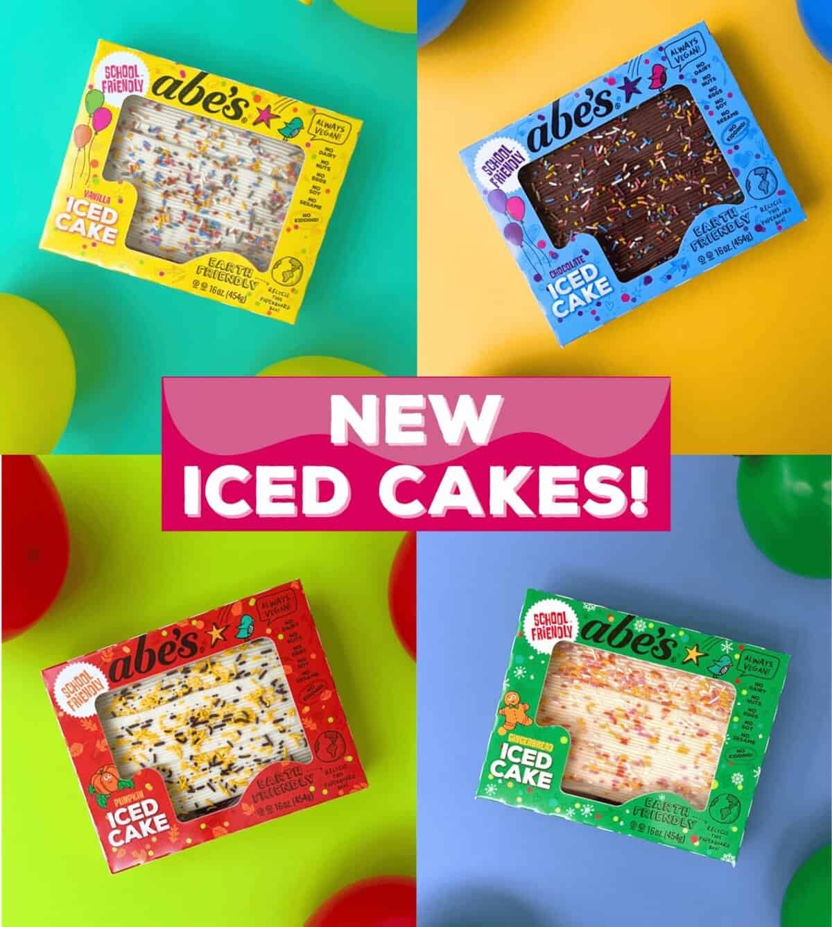 Abe's Muffins Iced Cakes