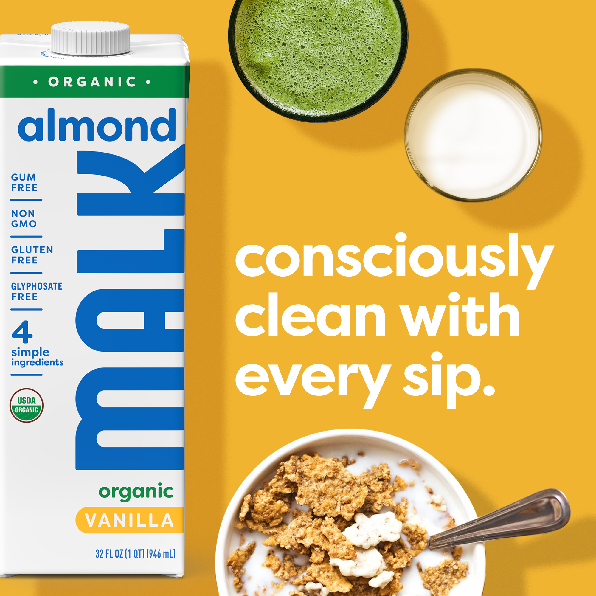 MALK Organics Vanilla Almond