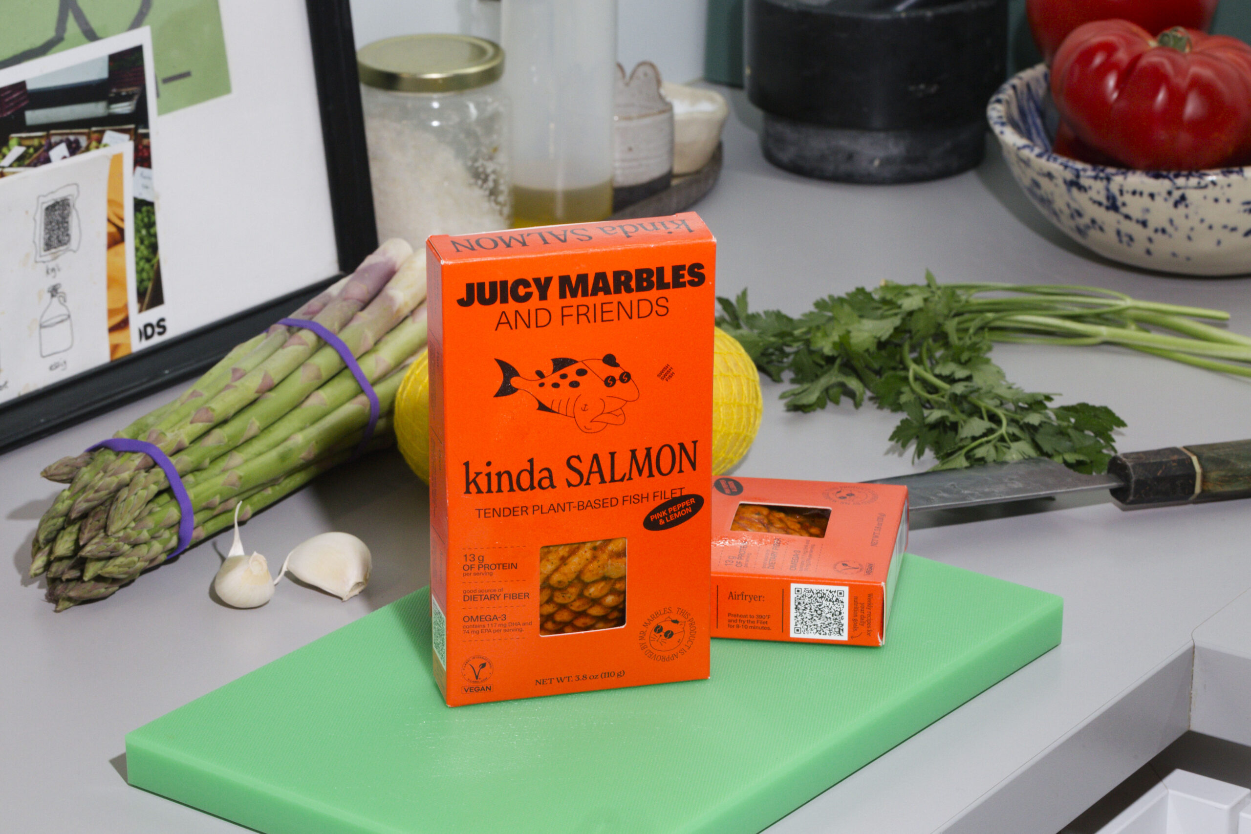 Juicy Marbles kinda salmon