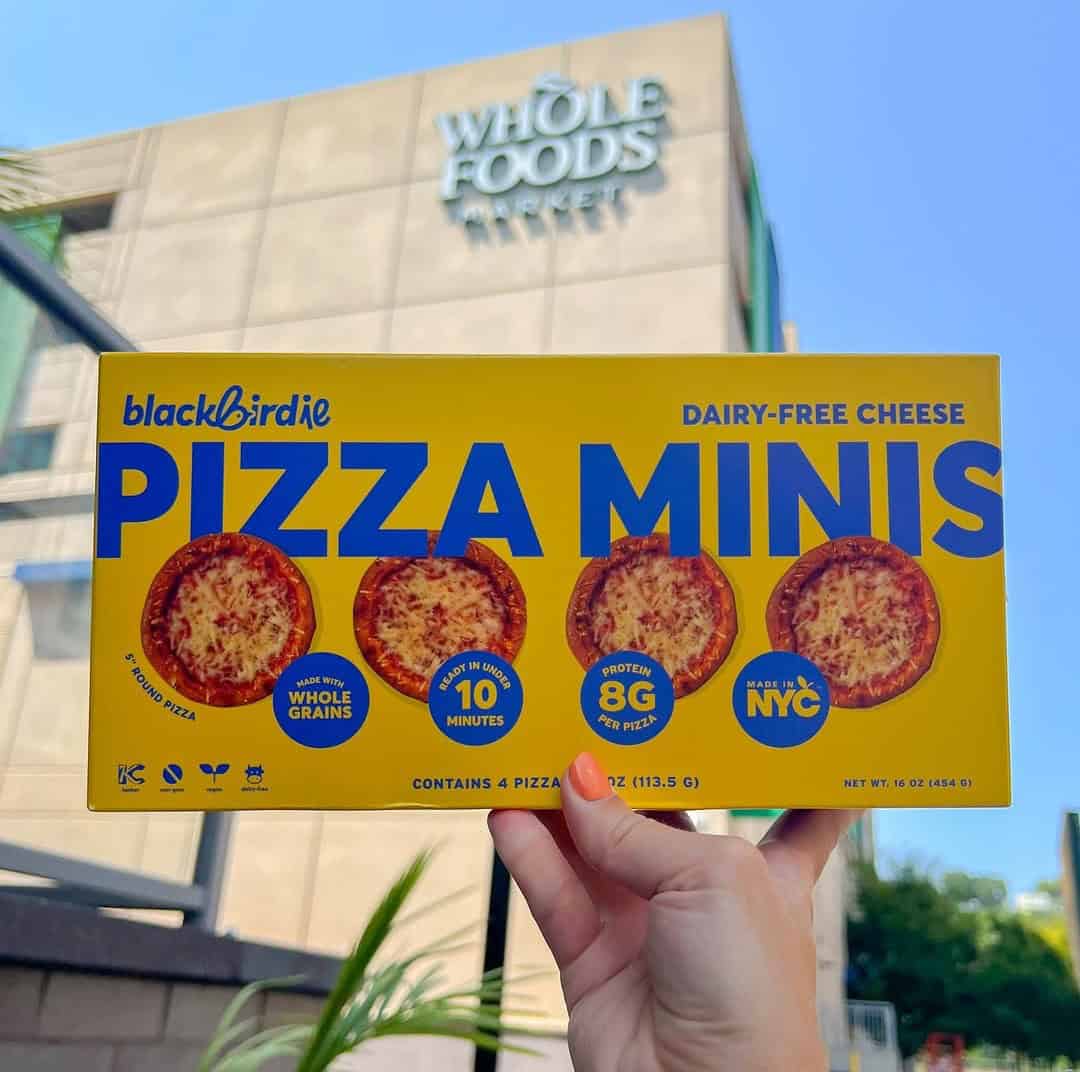 Blackbird Foods Rolls Out Plant-Based Pizza Minis in Whole Foods