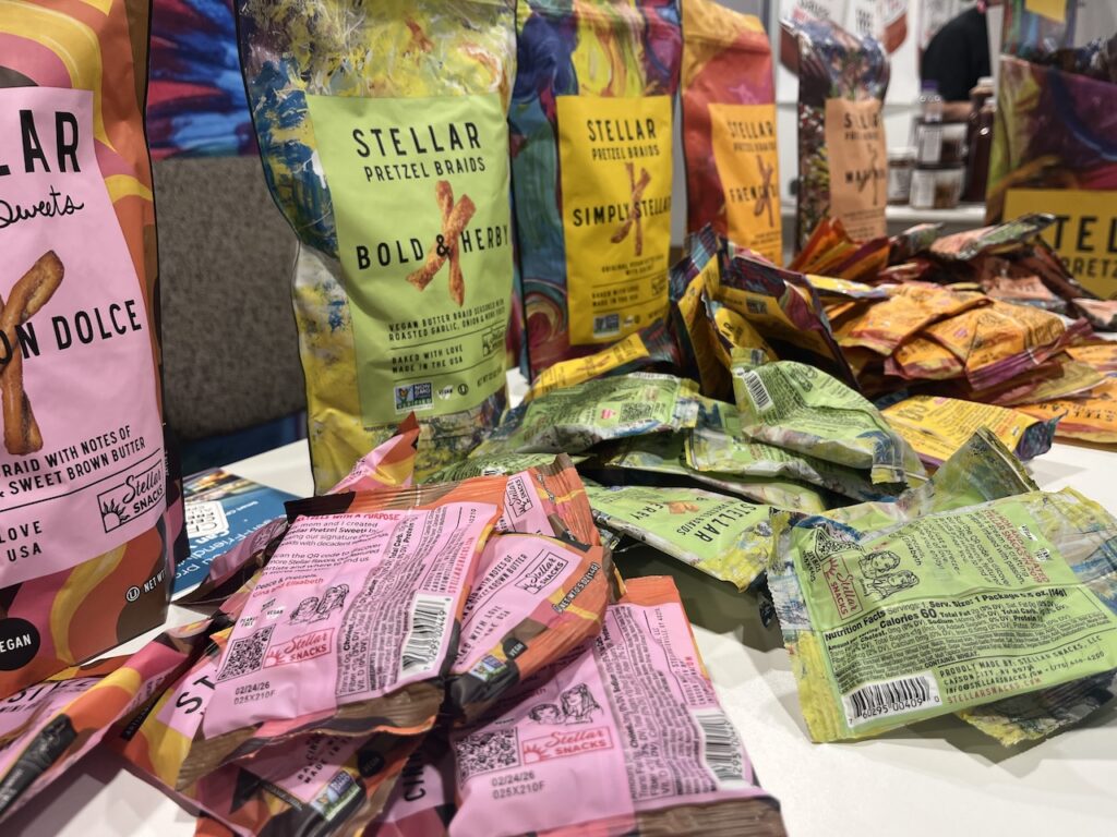 Vegan products at Newtopia Now trade show
