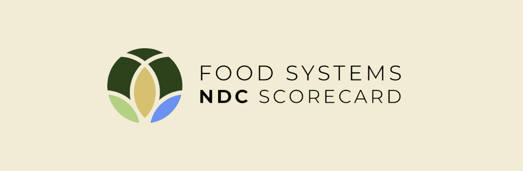 Food Systems NDC Scorecard