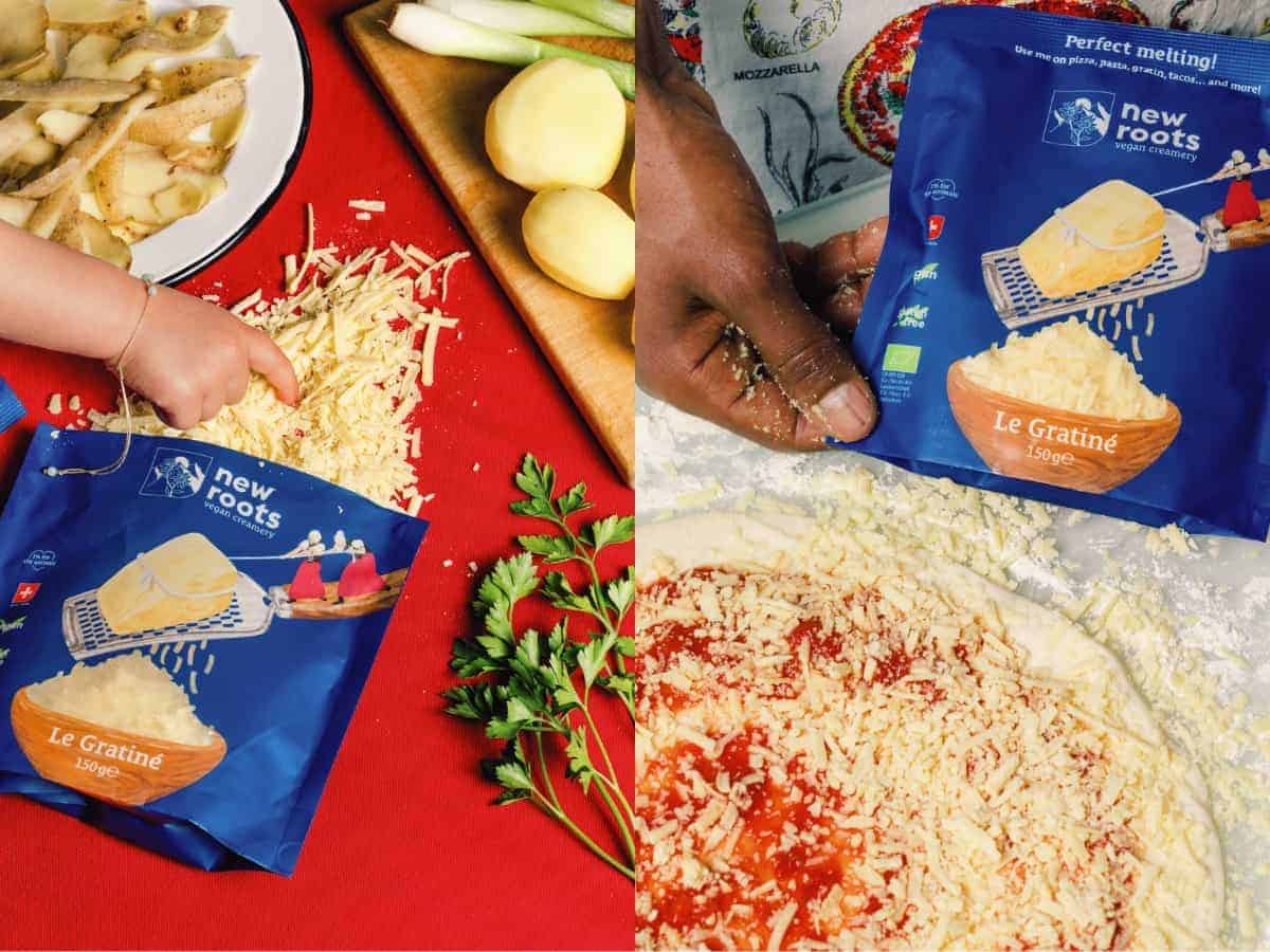 Swiss Vegan Creamery New Roots Launches Lupine-Based Grated Cheese Alternative