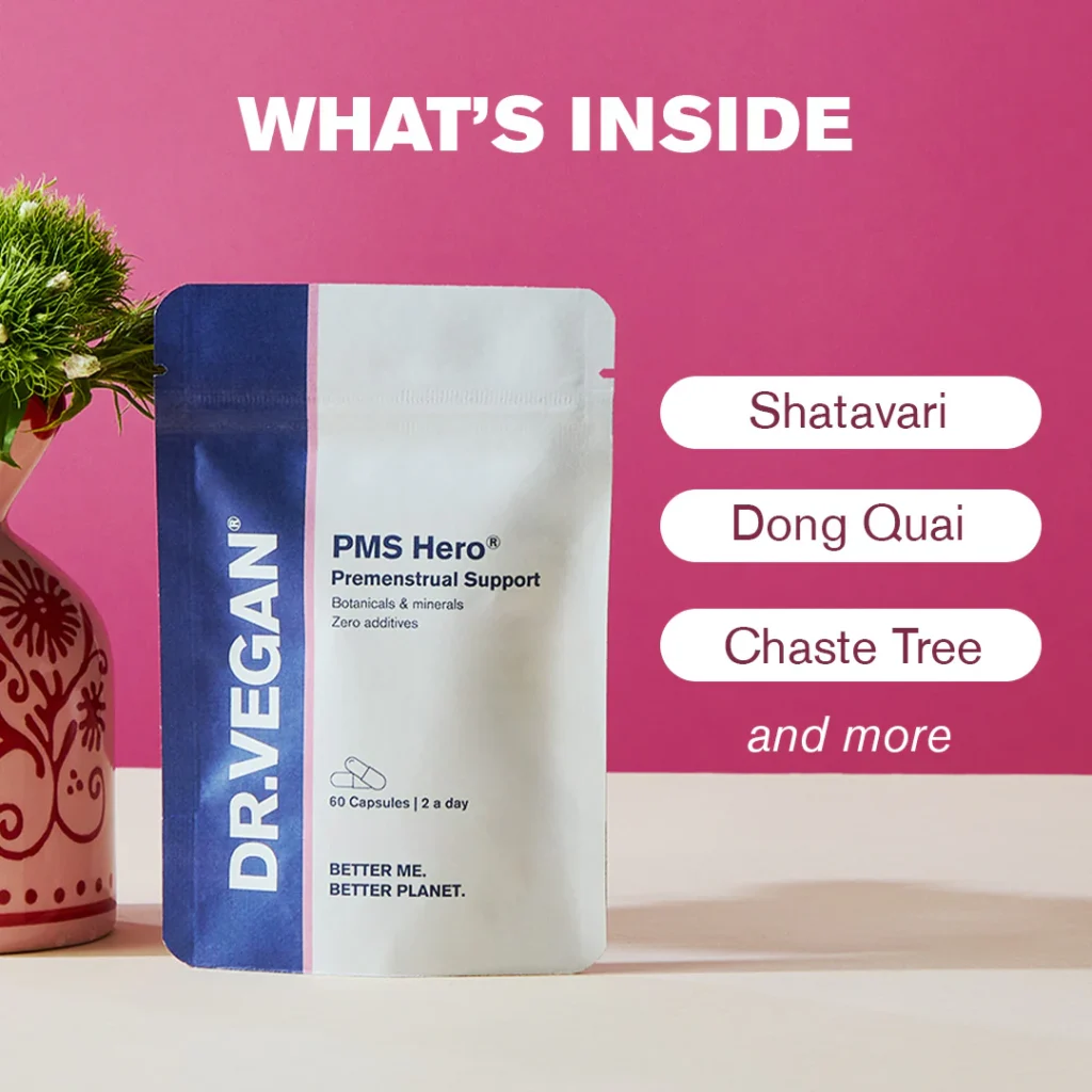 DR.VEGAN Takes on VAT Cost for PMS Supplement in Response to UK Tax Gap