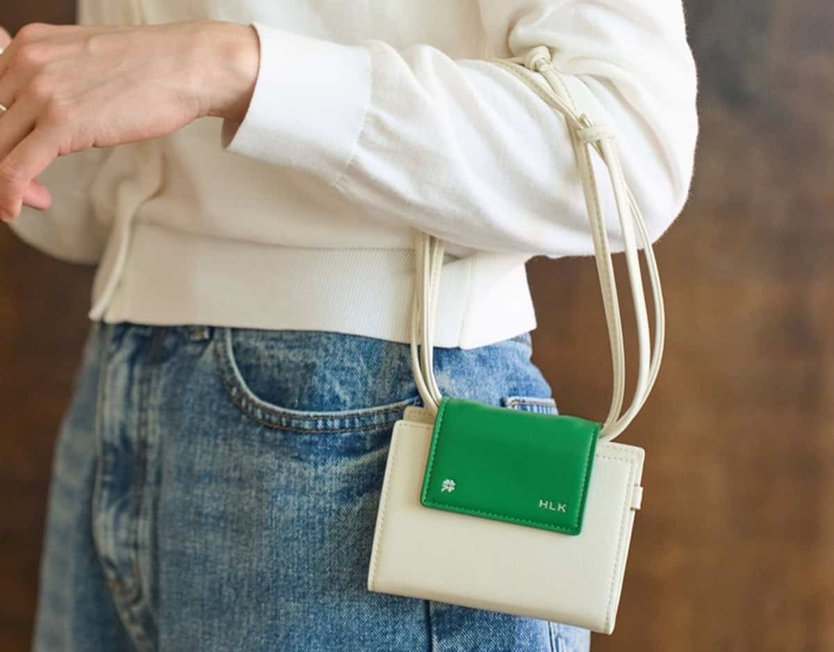 HLK melon leather bag