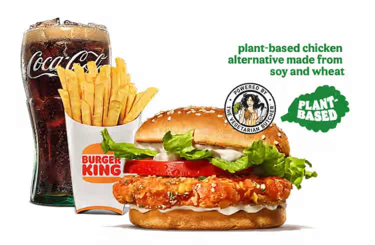 Burger King Austria Adds Plant-Based Crispy Chicken With Pumpkin Seed Coating - vegconomist - the vegan business magazine